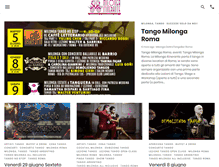 Tablet Screenshot of elettrotangobar.com